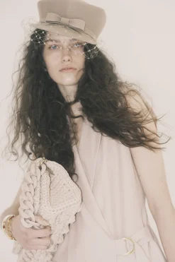 Misa Harada Anais Cap - Beige
