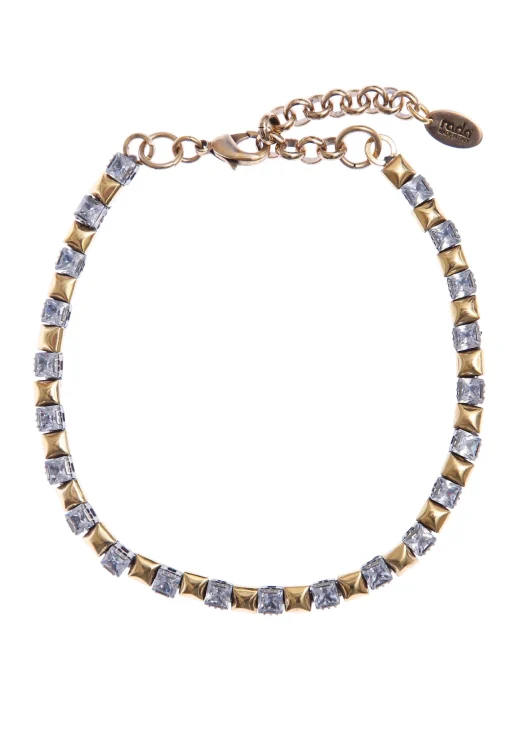 Rada Stud Necklace - Gold