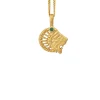 Temple Of The Sun Babylon Necklac - Gold