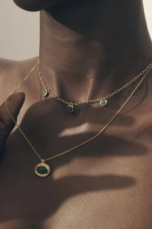 Temple Of The Sun Zada Necklace - Gold