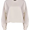 Thom Krom Slinky Pullover - Cream