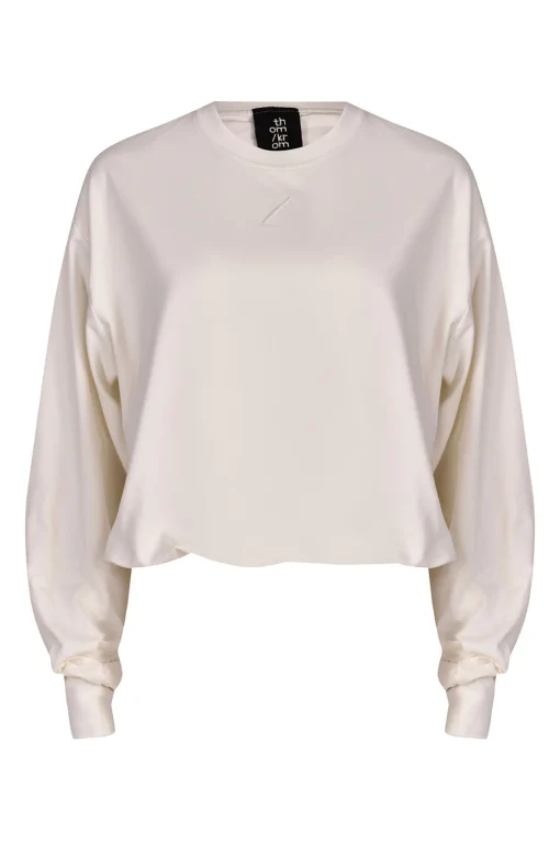 Thom Krom Slinky Pullover - Cream